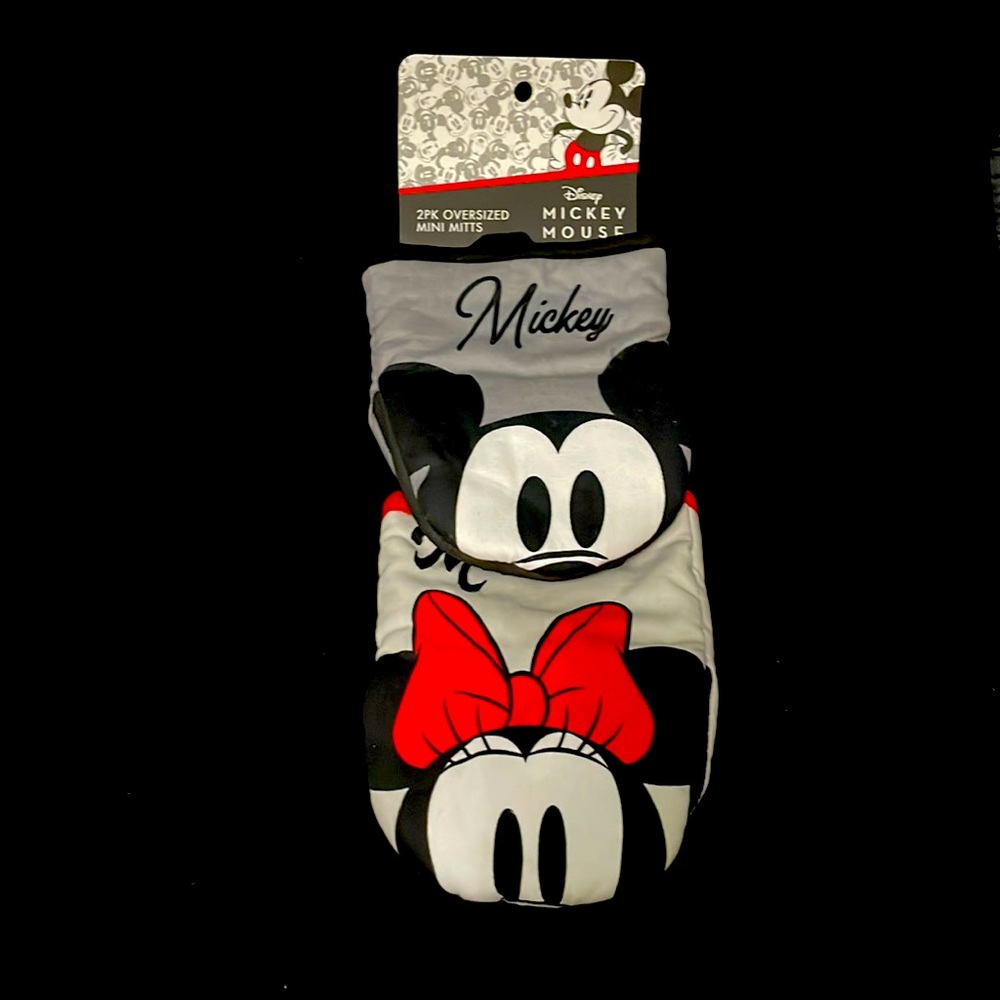 Mickey & Minnie - mini oven mits